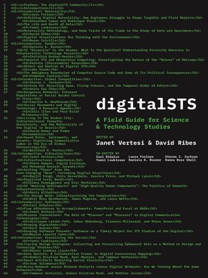 cover image of digitalSTS